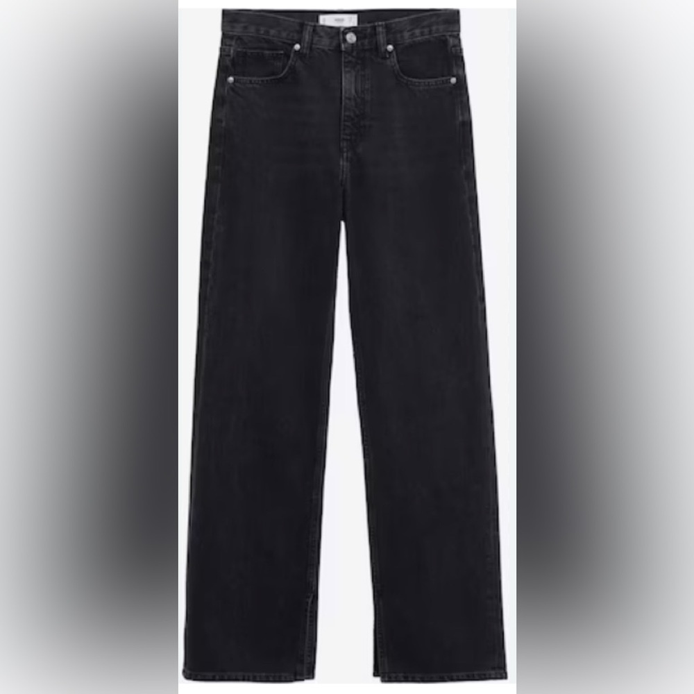 Mango mid rise straight cut "Miranda" jeans . Sz 8 ( EU 40)